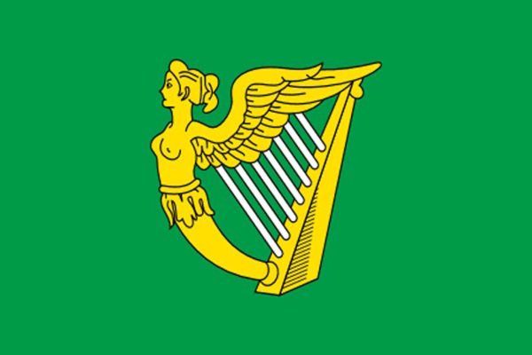 Ancient Irish Flag of Leinster - 17th Century