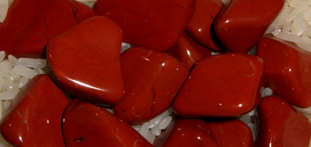 Blood-red jasper