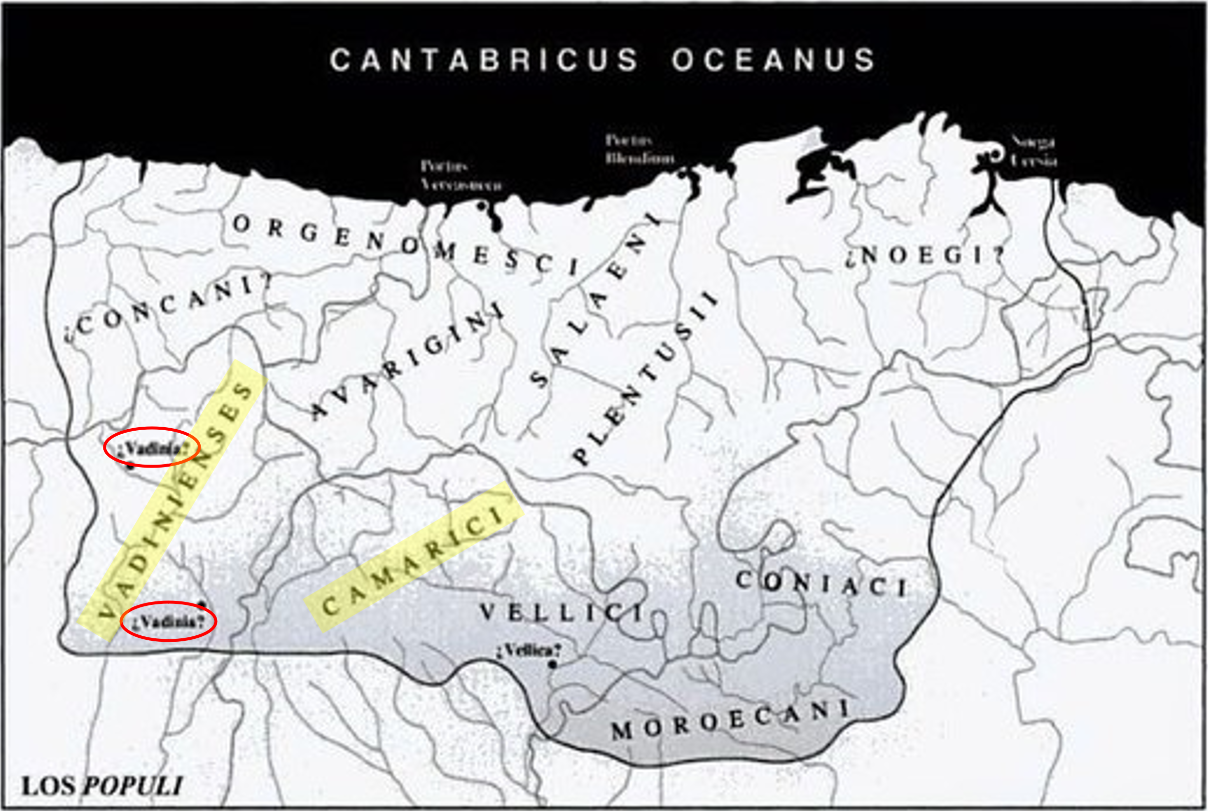 Cantabrian map